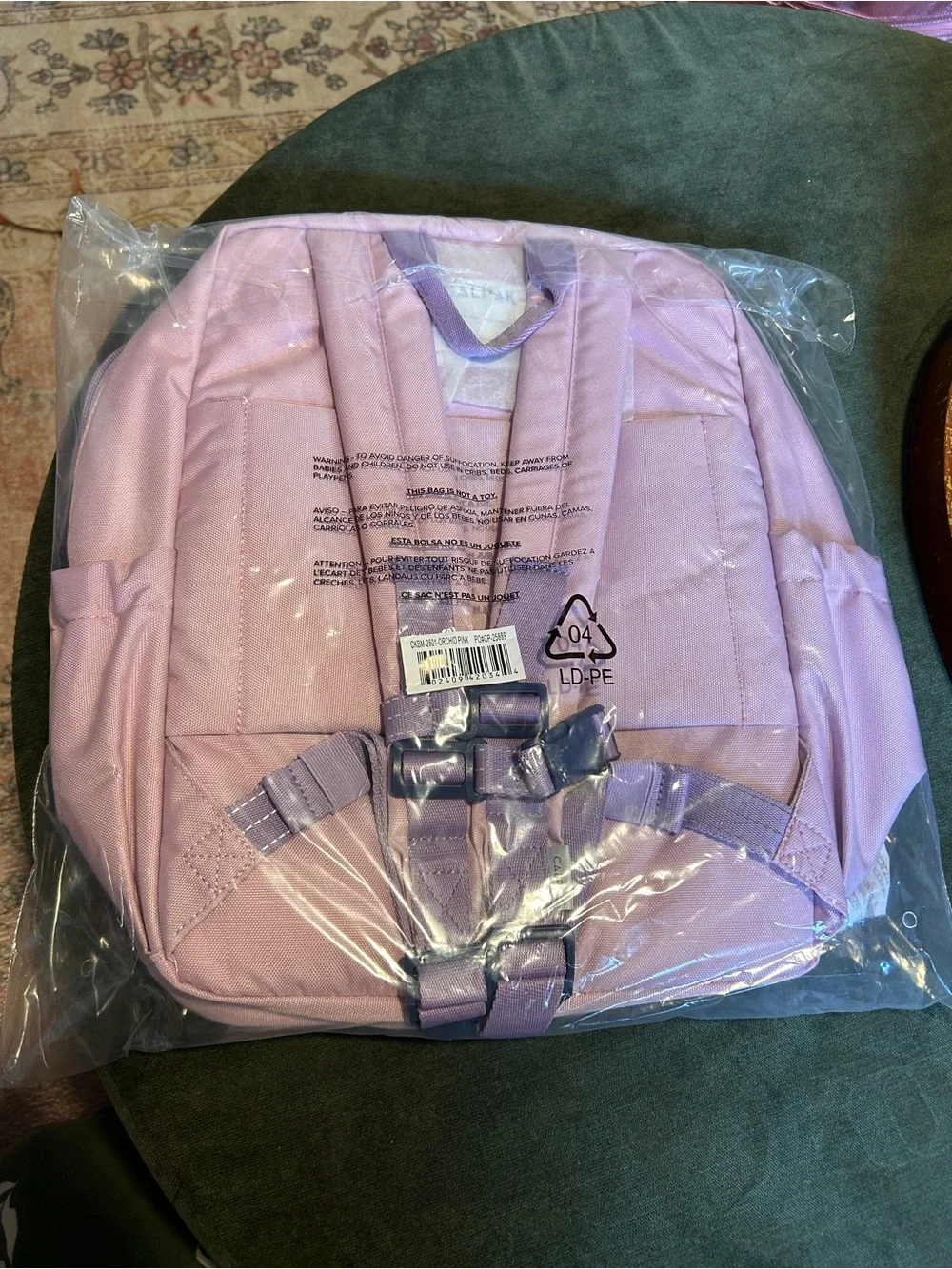 CalPak Kids Pink Backpack Tote
